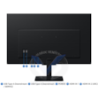 SAMSUNG Moniteur Flat Smart M5 M50F FHD 27