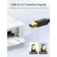 Ugreen Cable imprimante USB 2.0 to BM 5M 10352