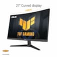 ASUS 27" VG27VQ3B GAMING MONITOR | FHD 1920 X 1080 LED VA, 1500R, 16:9, 180HZ, 250 cd/m², 3000:1, 1ms (GTG), DisplayPort 1.2, 2x HDMI 2.0, Sortie Casque, garantie 1 an. 90LM0A90-B01170