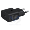 SAMSUNG 25W Wall charger C-to-C Adapter Only, no cable Black EP-T2510NBEGWW