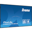 TOTEM Moniteur Professionnel pour Affichage Dynamique 86" 4K UHD AVEC ROULETTES HDMI/DisplayPort/DVI/VGA 24/7 LH8664UHS-B2AG