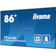 TOTEM Moniteur Professionnel pour Affichage Dynamique 86" 4K UHD AVEC ROULETTES HDMI/DisplayPort/DVI/VGA 24/7 LH8664UHS-B2AG