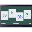 PROLITE Ecran Interactif Tactile 65 Pouces 4K UHD Certifié Google EDLA TE6513A-B1AG