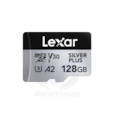 LEXAR CARTE SD MS Silver Plus 128GB Professional SILVER PLUS microSDXC™ UHS-I cards,up to 205MB 12M LMSSIPL128G-BNANG