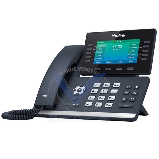 Téléphone SIP-T53W série T5 8 Lignes LCD Wifi 1301087