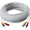 CABLE CCTV- BNC(M)+DC(M) à BNC(M)+DC(F), 18mt