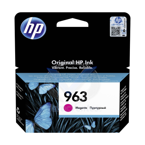 HP 963 Magenta Original Ink Cartridge Pour OJ9010/9013/9020 3JA24AE