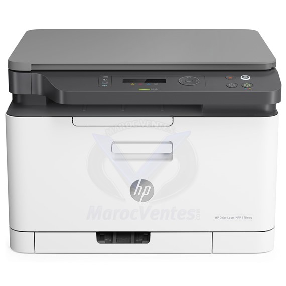 Imprimante Multifonctions Couleur Laser MFP 178nw 3-en-1 A4 (USB 2.0/Fast Ethernet/Wi-Fi) 4ZB96A