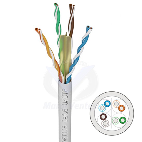 CABLE OPENETICS RIGIDE CAT6A U/UTP LSZH ROULEAUX DE 500 MT CI10CAT6A