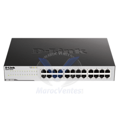 Switch Non Administrable D-LINK 24 ports Gigabit Green Ethernet DGS-1024D/E