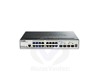 Smart switch 16 ports 10/100/1000 Mbps + 2 SFP Gigabits + 2 SFP+ 10 G