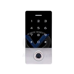 Controle D'Accès WIFI Clavier Tactile Empreinte+RFID+CODE+TUYA D4020TF1