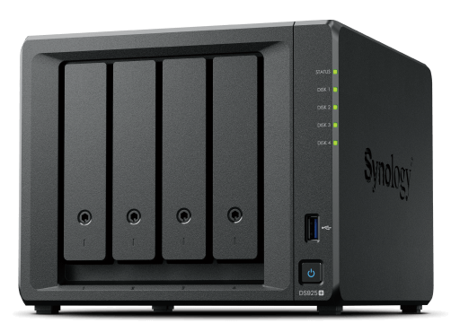 SYNOLOGY SERVEUR NAS DESKTOP 4 BAIE  0 DISKLESS DS925+