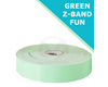 Z-BAND FUN 25MM GREEN (4*350) Desktop Box of4° 1001271264