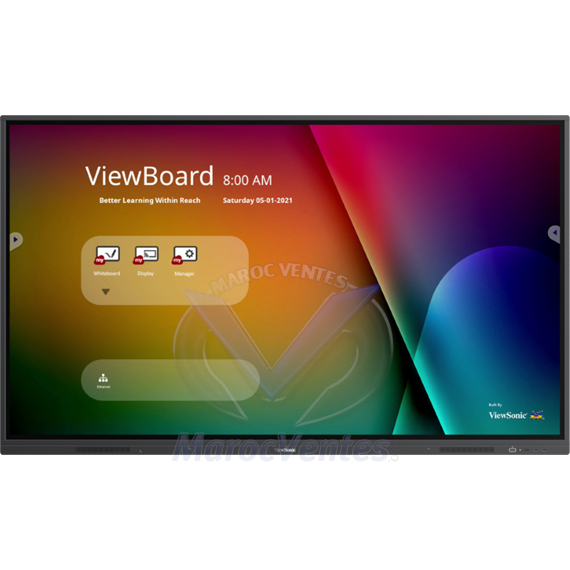 ÉCRAN INTERACTIF VIEWBOARD® 75" 4K TACTILE IFP7532