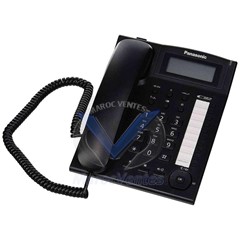 TELEPHONE FIXE FILAIRE PANASONIC KX-TS880MX AVEC IDENTIFICATION DE L'APPELANT ET HAUT-PARLEUR MAINS LIBRES KX-TS880MX