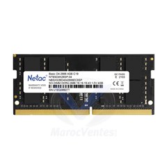 Barette Mémoire 4GB DDR4 SODIMM 2666Mhz C19 1.2V
