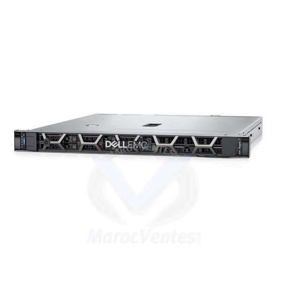 SERVEUR RACK PE R350 Xeon E-2314 16Go UDIMM 2*2.4To 10K SAS PERC H355 iDRAC9 Ex 3y PER350CM2