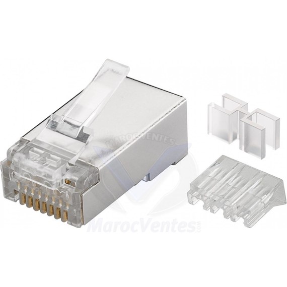 FICHE RESEAU RJ45 CAT6A UTP PLUG-USO61