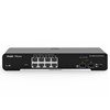 Commutateur POE Géré Gigabit L2 à 8 Ports Gigabit RJ45 POE/POE+, 2 SFP