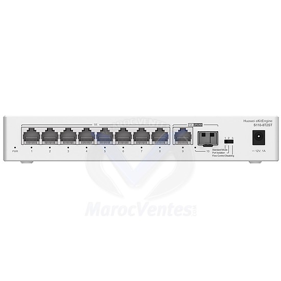 Switch 8 Ports 10/100/1000BASE-T 1 Port GE SFP S110-8T2ST