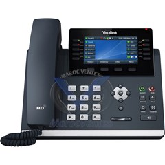 Téléphone IP jusqu'à 16 Comptes SIP Ecran Couleur de 4.3 pouces