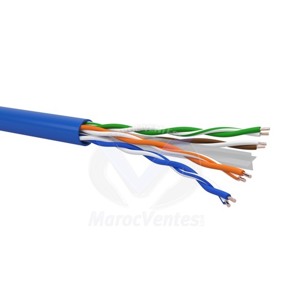 cable qubix utp cat6 en cuivre origine italie cable qubix