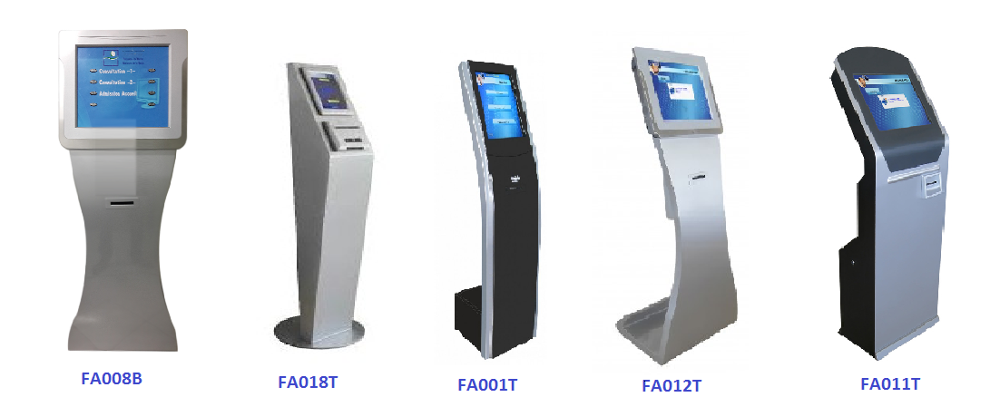 Borne Tactile de gestion de file d'attente Z-QK2202