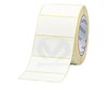 Étiquettes blanches papier velin 38*25 adhésif permanent PRIX AU  MILLE (soit 12 rlx de 2000 étiquettes) VE38*25R1M40