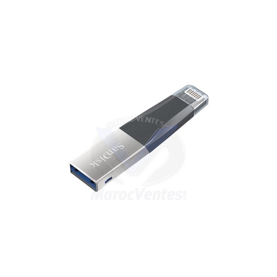 SANDISK 16 GO USB 3.0 IXPAND MINI FLASH DRIVE BÂTON POUR IPHONE SDIX40N-016G-GN6NN