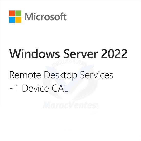 Windows Server 2022 Remote Desktop Services - 1 Device CAL DG7GMGF0D7HX:0006