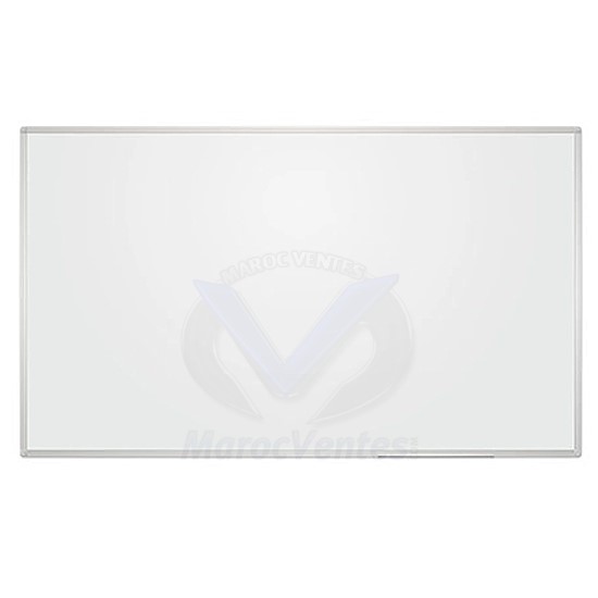 TABLEAU MAGNÉTIQUE BLANC 120X200 CADRE ALUMINIUM 2X3 2X3 TSU1220 LTO