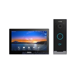 Kit d'Interphonie IP Vidéo Un Portier i60 + un Moniteur i504W VIK-01