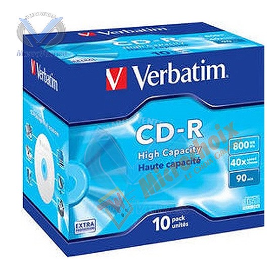 CD-R 800MB High Capacity 10PKJC DATALIFE-CD-R 800MB High Capacity 10PKJC DATALIFE