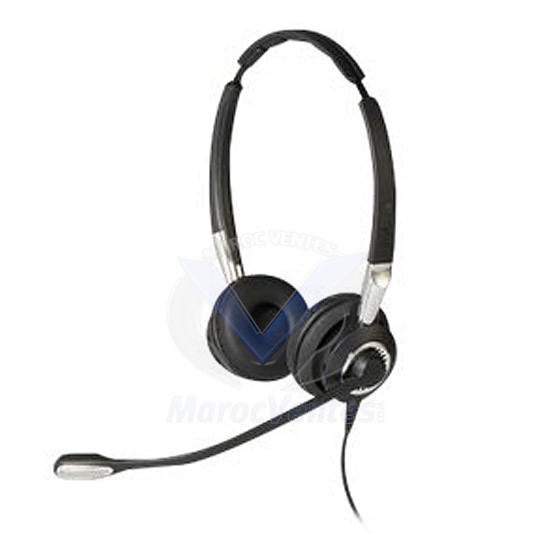 Jabra BIZ™ 2400 Duo NOUVELLE GENERATION IP Perche micro Flex micro 82 Antibruit 2489-820-209