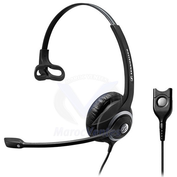 Micro-casque professionnel filaire monaural avec connecteur Easy Disconnect 504401