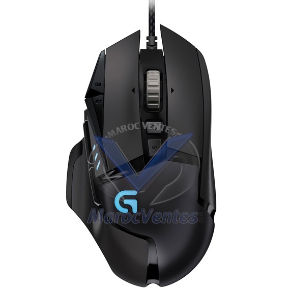 Souris filaire pour gamer droitier capteur optique 16000 dpi 910-004618