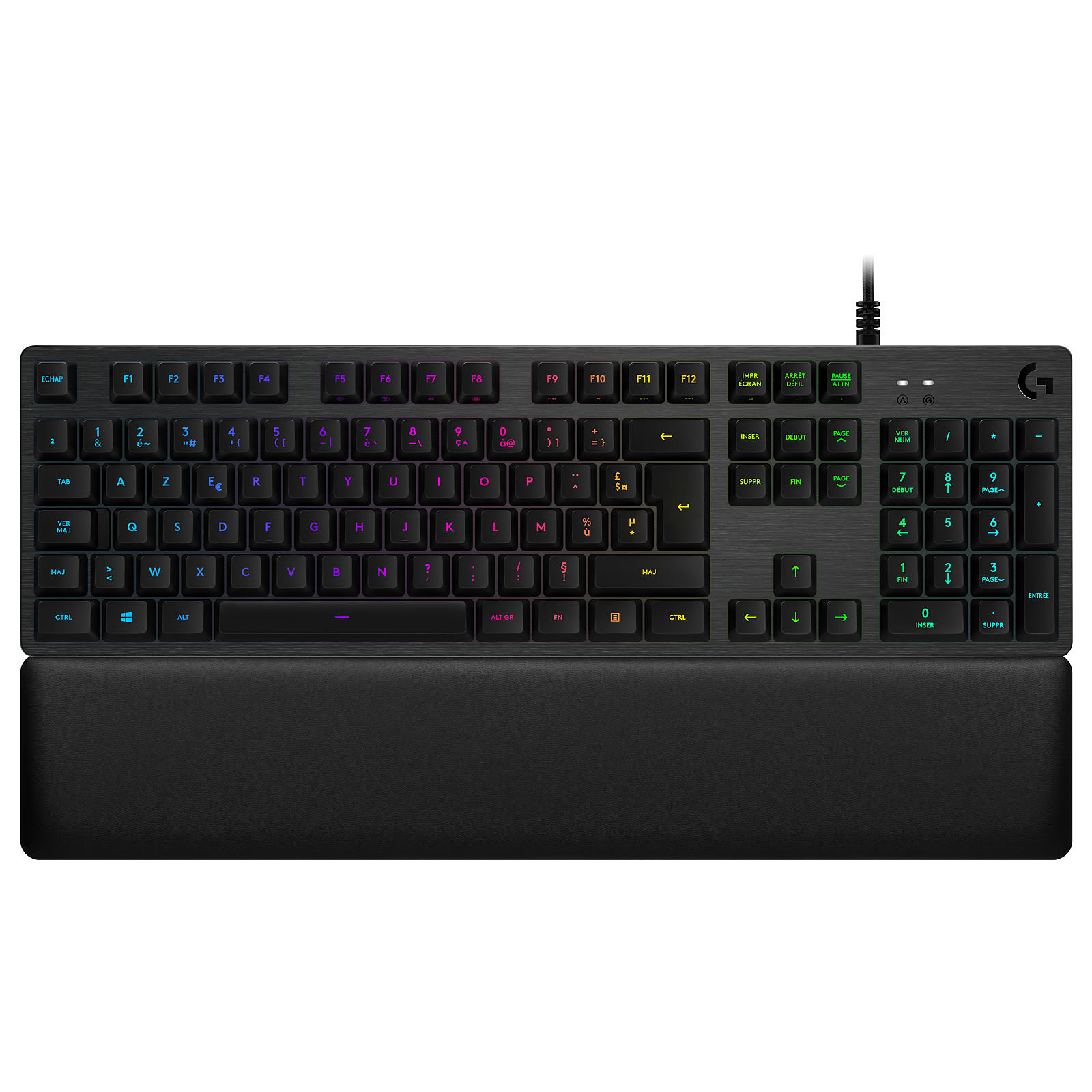 Clavier gaming G513 interrupteurs mécaniques tactiles AZERTY Français 920-008863