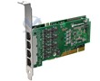 carte de 4 ports T2/E1, bus PCI 3,3V/5V. A 104