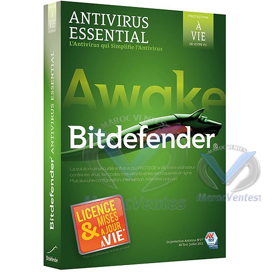 Bitdefender Antivirus Essential A Vie / 1 Utilisateur-Bitdefender Antivirus Essential A Vie / 1 Utilisateur
