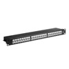 PANNEAU DE BRASSAGE 24 PORTS RACKABLE UTP CAT6