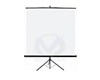 Ecran de Projection Professionnel Trépieds & Portable 1,20x1,20M-1,60x1,60M-1,80x1,80M-2,00x2,00M- 2,40x2,40M DINON TREP1.20