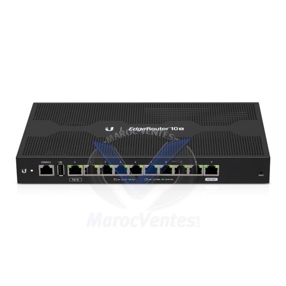 EdgeRouter Routeur Gigabit à 10 ports avec flexibilité PoE ER-10X-EU