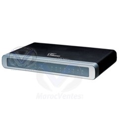 Passerelle 8 ports FXO et 2 Ports d'Ethernet RJ45 10/100Mbps GXW4108
