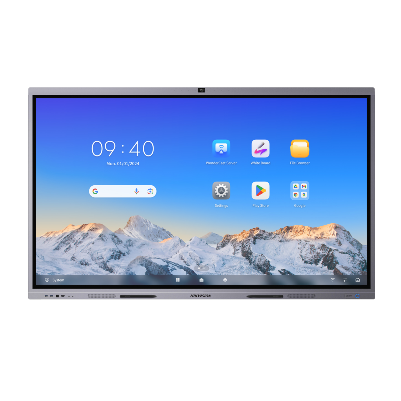 Ecran Tactile Interactif 86" UHD 4K AVEC CAMERA INTEGREE Certifié EDLA