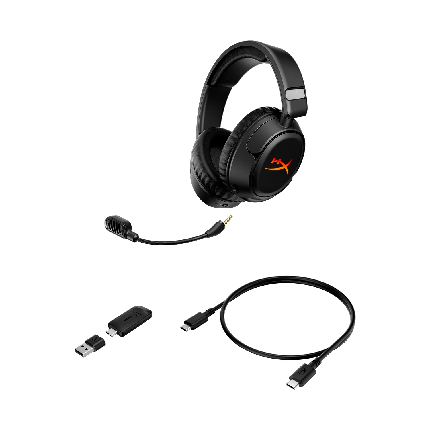 HyperX Cloud Flight 2 WLS Blk Gaming Headset PC B5VC4AA