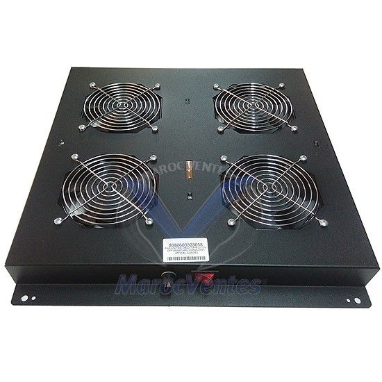 Ventilation de Toit à 4 V. 600*600/800/1000/800*800/1001 LN-FAN-ONF-4FFS-BL