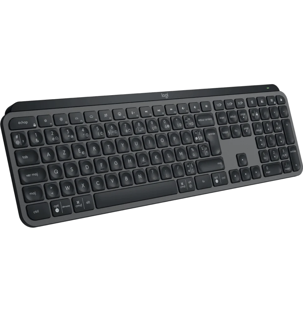 Logitech MX Keys S - GRAPHITE - FRA - BT - N/A - CENTRAL-419 12M 920-011568