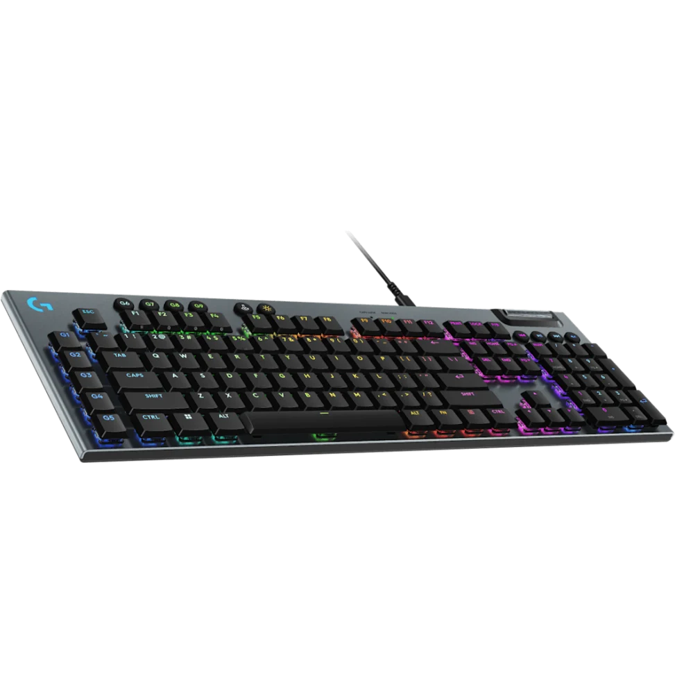LOGITECH CLAVIER G915 X low Profile Wired Gaming Keyboard - BLACK - US INT