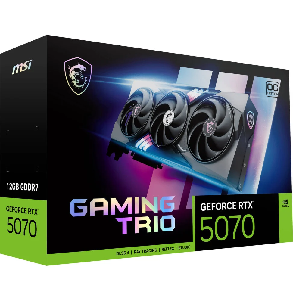 MSI CG GEFORCE RTX 5070 12G GAMING TRIO OC 912-V532-029